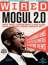 Wired Magazine - Troy Carter Cover